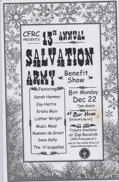 13th Annual Salvation Army Benefit Show