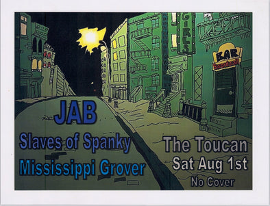 Jab with Slaves of Spanky and Mississippi Grover