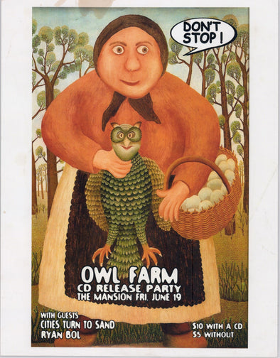 Owl Farm with Cities Turn to Sand and Ryan Bol