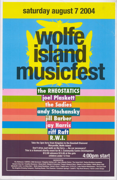 2004 Wolfe Island Musicfest