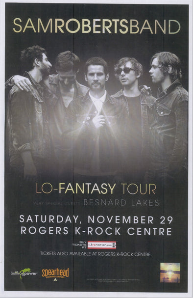 Sam Roberts Band - Lo-Fantasy Tour