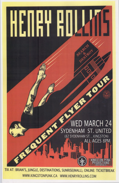 Henry Rollins - Frequent Flyer Tour