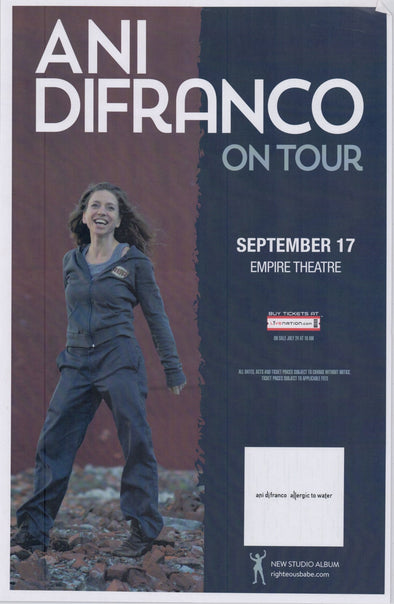 Ani Difranco on Tour