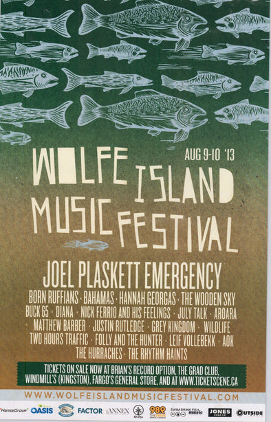 2013 Wolfe Island Music Festival