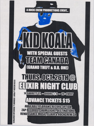 Kid Koala and Team Canada