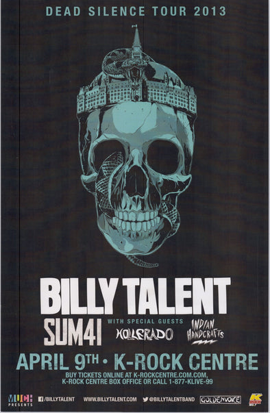 Billy Talent - Sum 41 Dead Silence Tour 2013