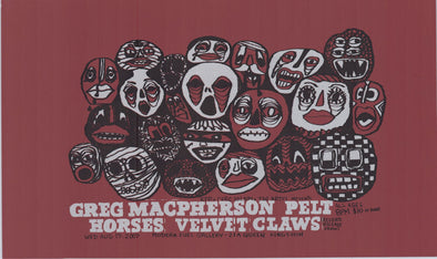 Greg Macpherson, Pelt, Horses, Velvet Claws